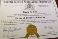 Doctor of Christian Ministries